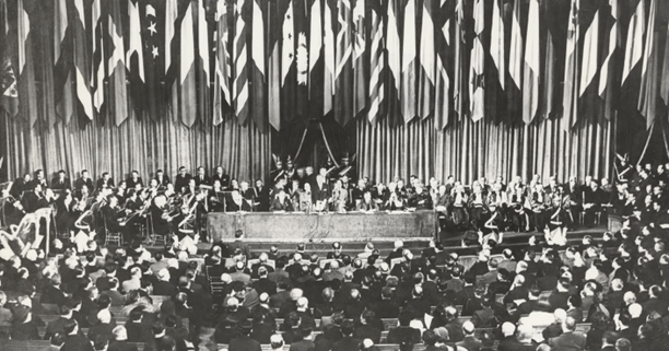UNESCO's first General Conference in Paris, 1946